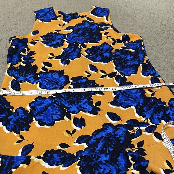 Who What Wear Sleeveless Floral Dress - Picture 11 of 13